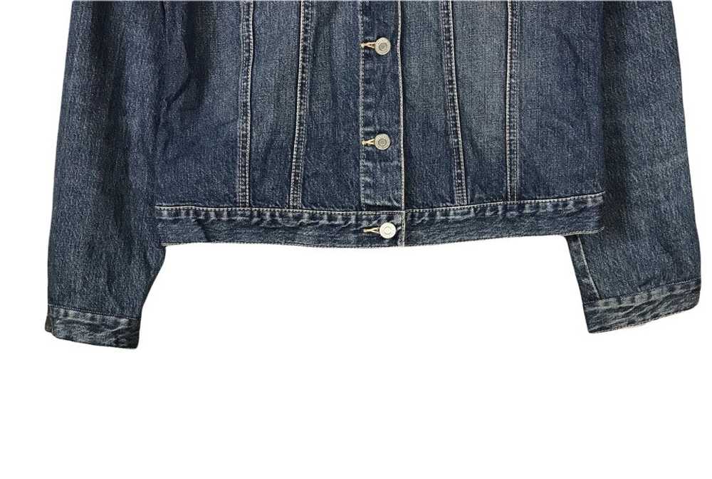 Gap Vintage 1969 GAP Jeans Trucker Style Denim Ja… - image 3