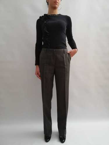 Prada trousers, 90s long trousers, vintage Prada, gra… - Gem