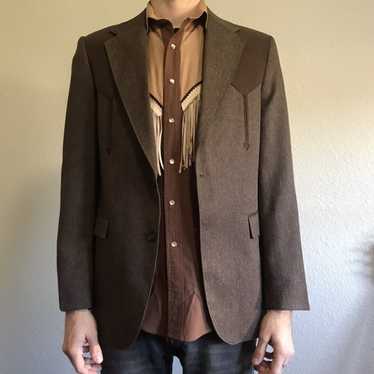 Vintage Circle S Dallas Suit Coat Blazer