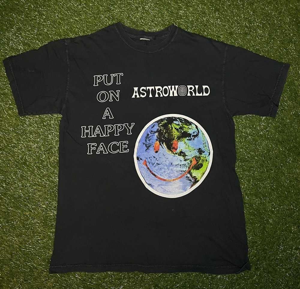 Astroworld Festival Happy Face T-Shirt - Streetgarm