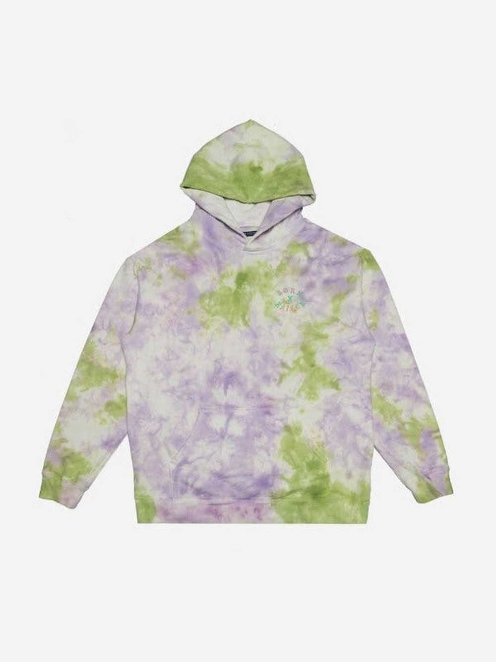 Born X Raised Born x Raised tie dye hoodie purple… - image 1