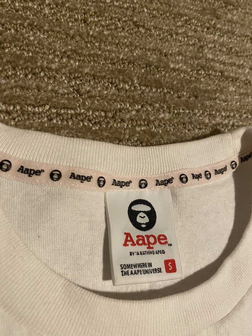 AAPE BY *A BATHING APE® graphic-print cotton-blend Hoodie