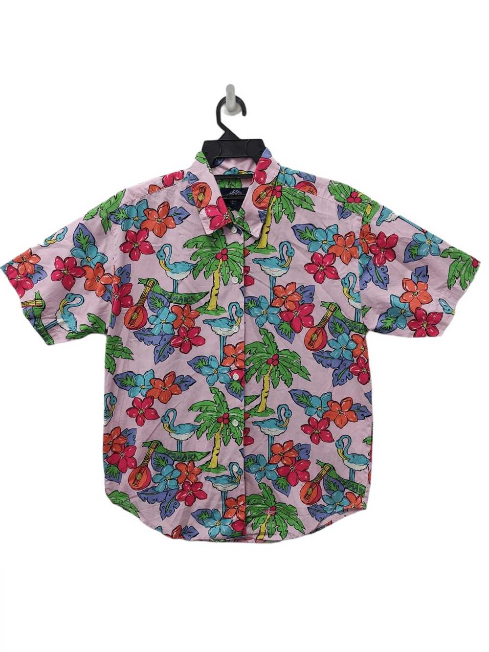 Dockers × Vintage VTG 90's DOCKERS HAWAIIAN PINK … - image 1