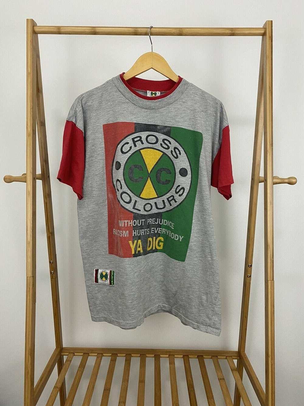 Cross Colours × Vintage VTG Cross Colours Ya Dig … - image 1