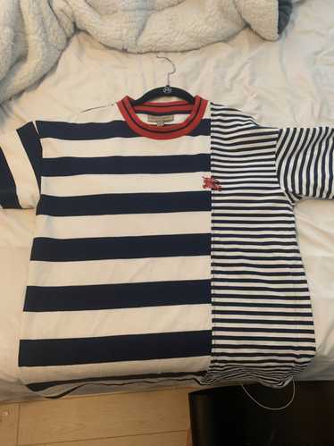 Burberry Burberry Barratt Spliced Stripes Tee