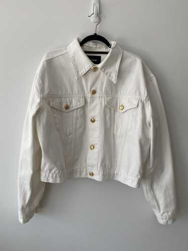 WE11DONE WE11DONE White Denim Jacket - image 1