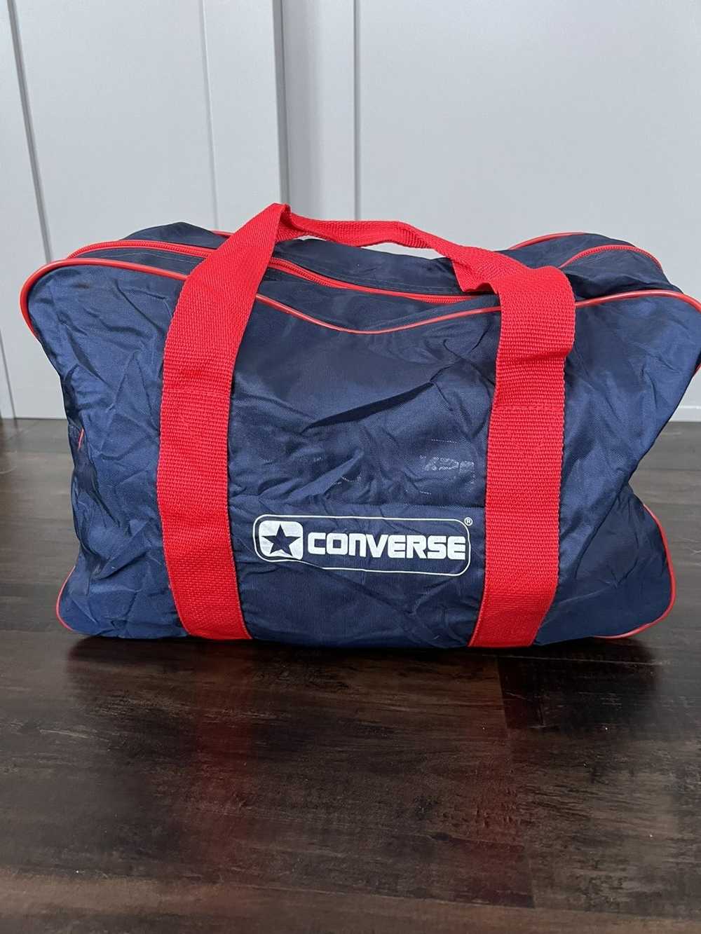 Converse × Vintage Vintage 90s converse gym bag - image 3