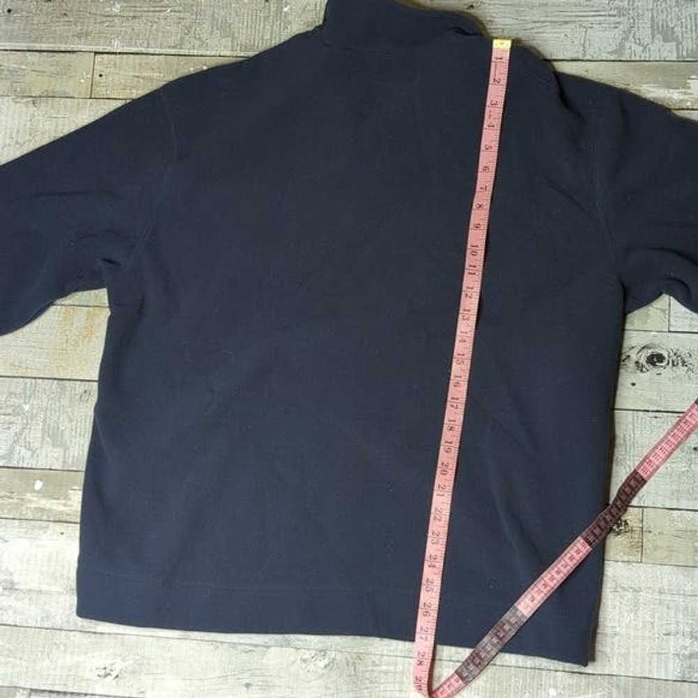 Gap Vintage gap quarter zip fleece long sleeve ja… - image 6