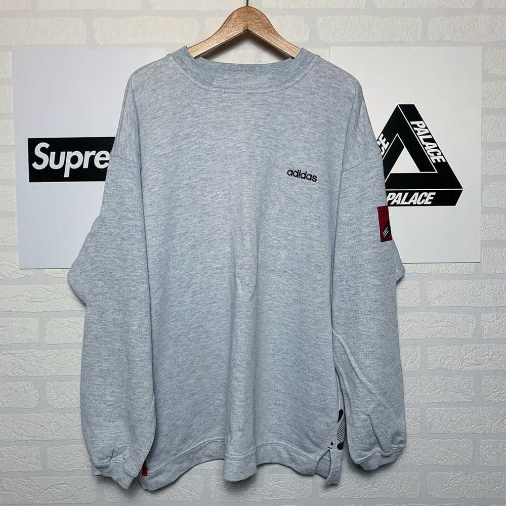Adidas × Vintage Sweatshirt crewneck jumper baske… - image 1