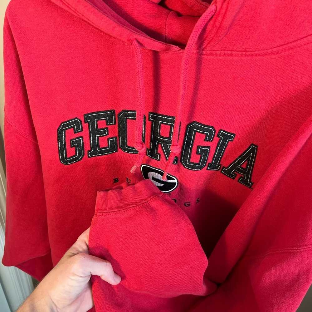 Varsity Georgia Bulldogs 2000s hoodie - image 3