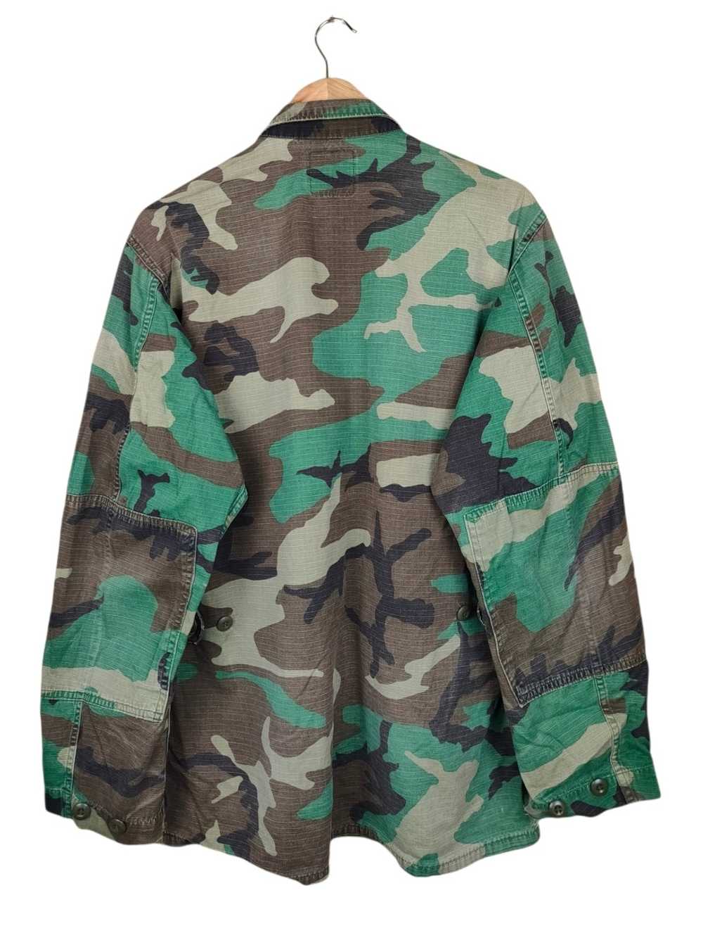 Military × Vintage Vintage 80s Military Camo Fati… - image 3