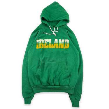 80s Ireland hooded sweatshirt. S/M - image 1