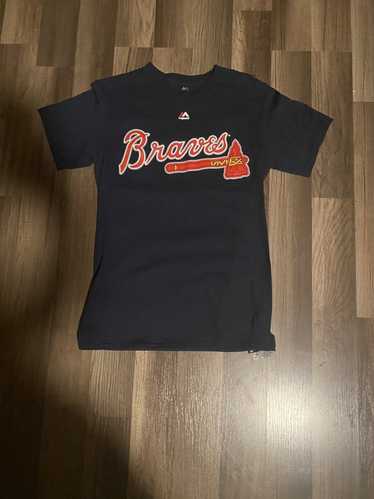 Atlanta Braves 2021 NL Champions T-Shirt from Homage. | Ash | Vintage Apparel from Homage.