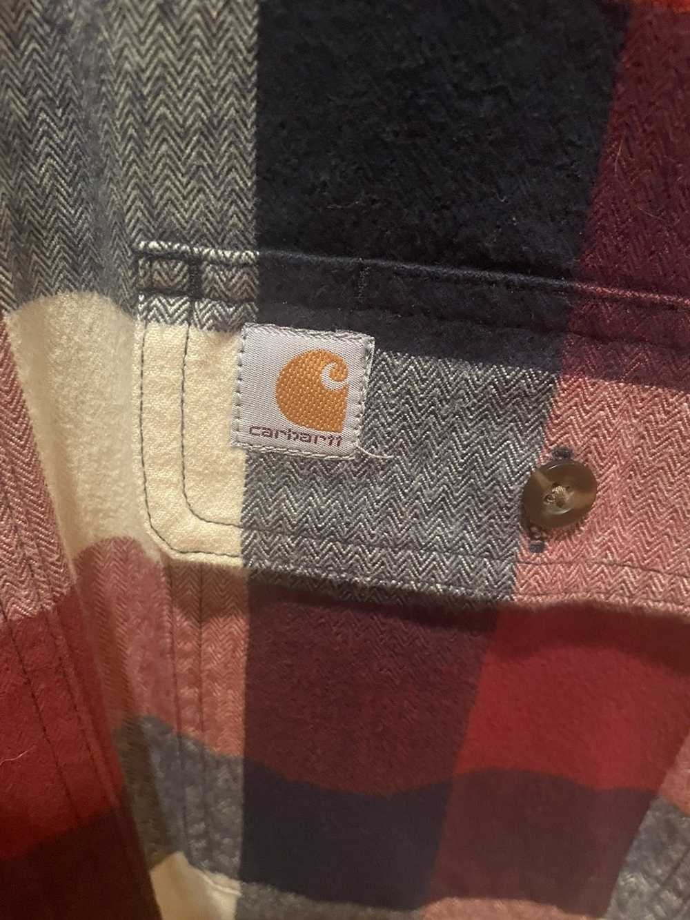 Carhartt Carhart button up flannel - image 3