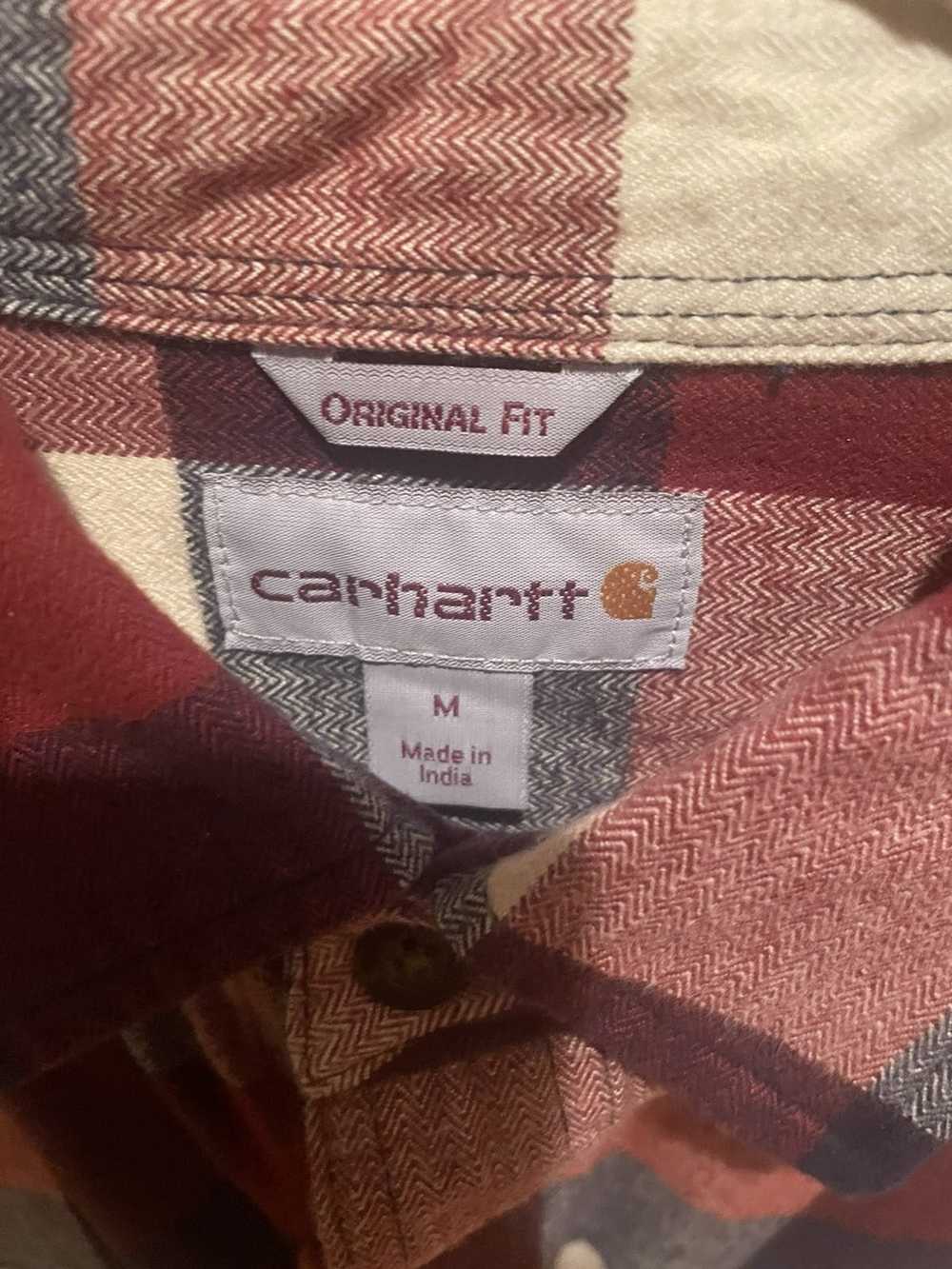 Carhartt Carhart button up flannel - image 4