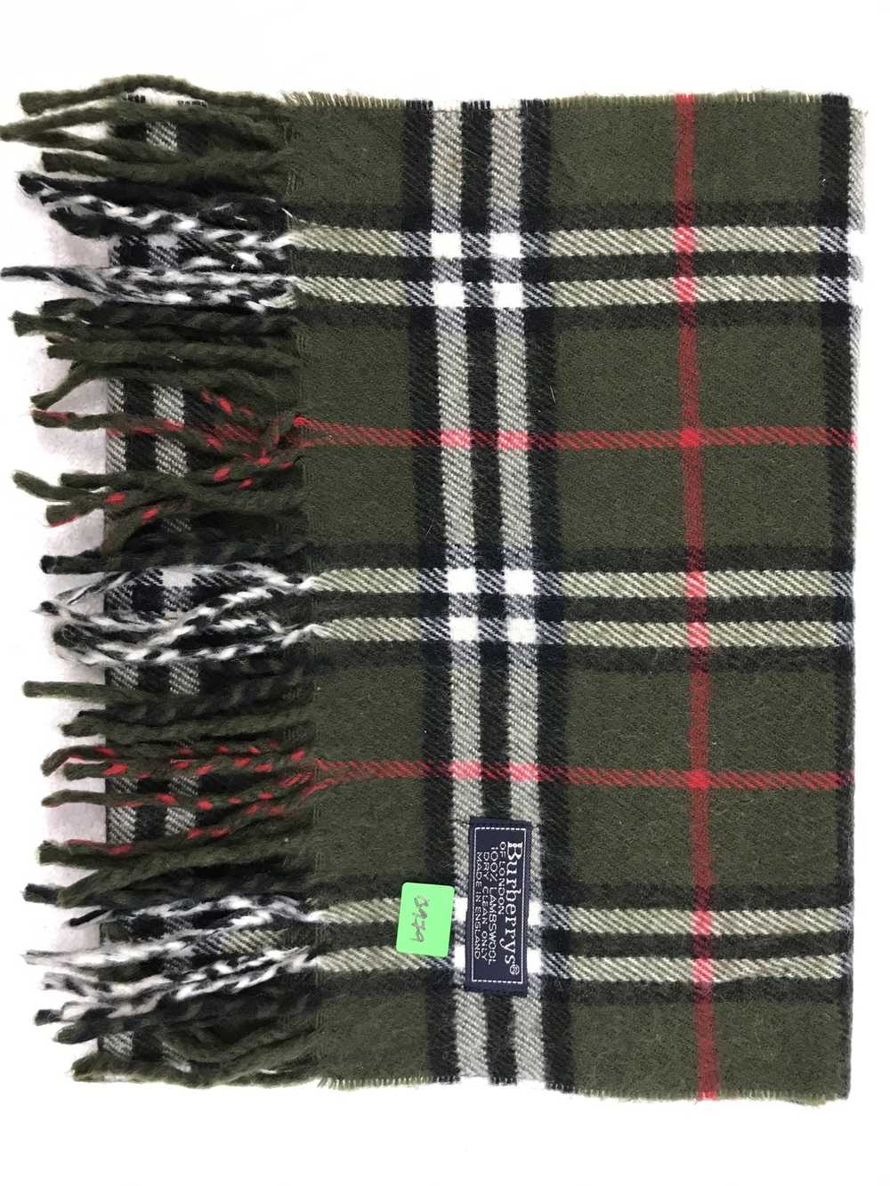 Burberry × Vintage Vintage Burberry Scarf Muffler… - image 4