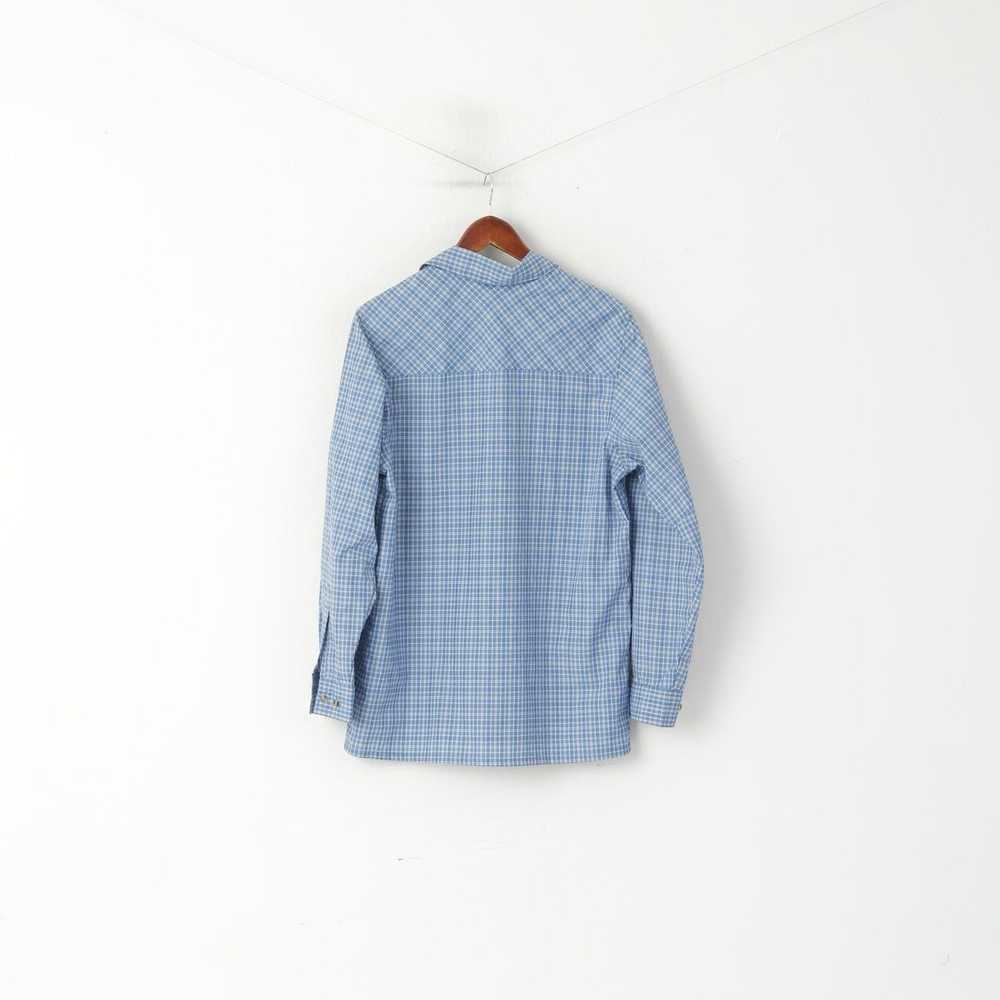 Other Gaupa Mes M Casual Shirt Blue Check Outdoor… - image 6