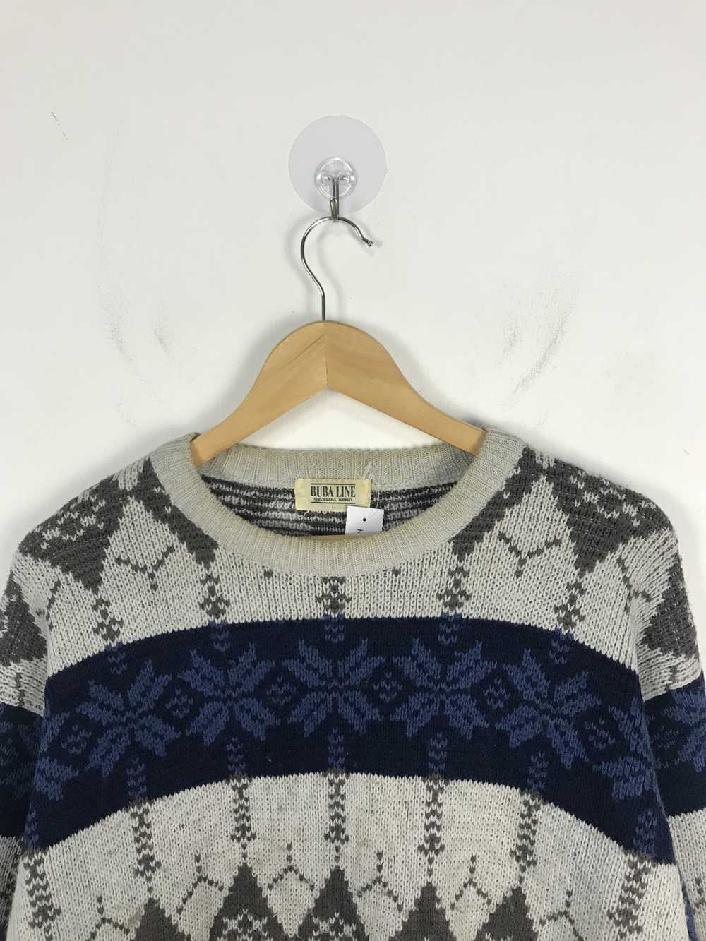 Homespun Knitwear × Japanese Brand Buba Line Acry… - image 2