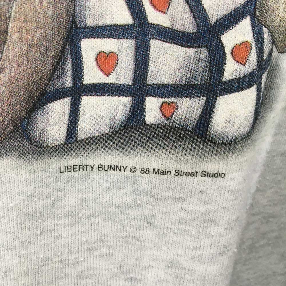 Fruit Of The Loom × Vintage Liberty Bunny Sweatsh… - image 4