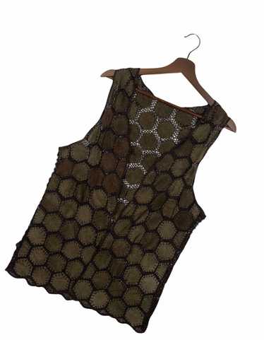 Handmade × Leather × Tracey Vest VINTAGE HANDMADE… - image 1