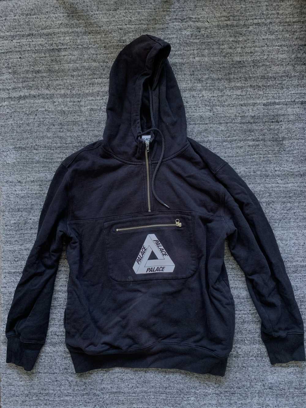 Palace Palace Black Zipper Hoodie - image 1