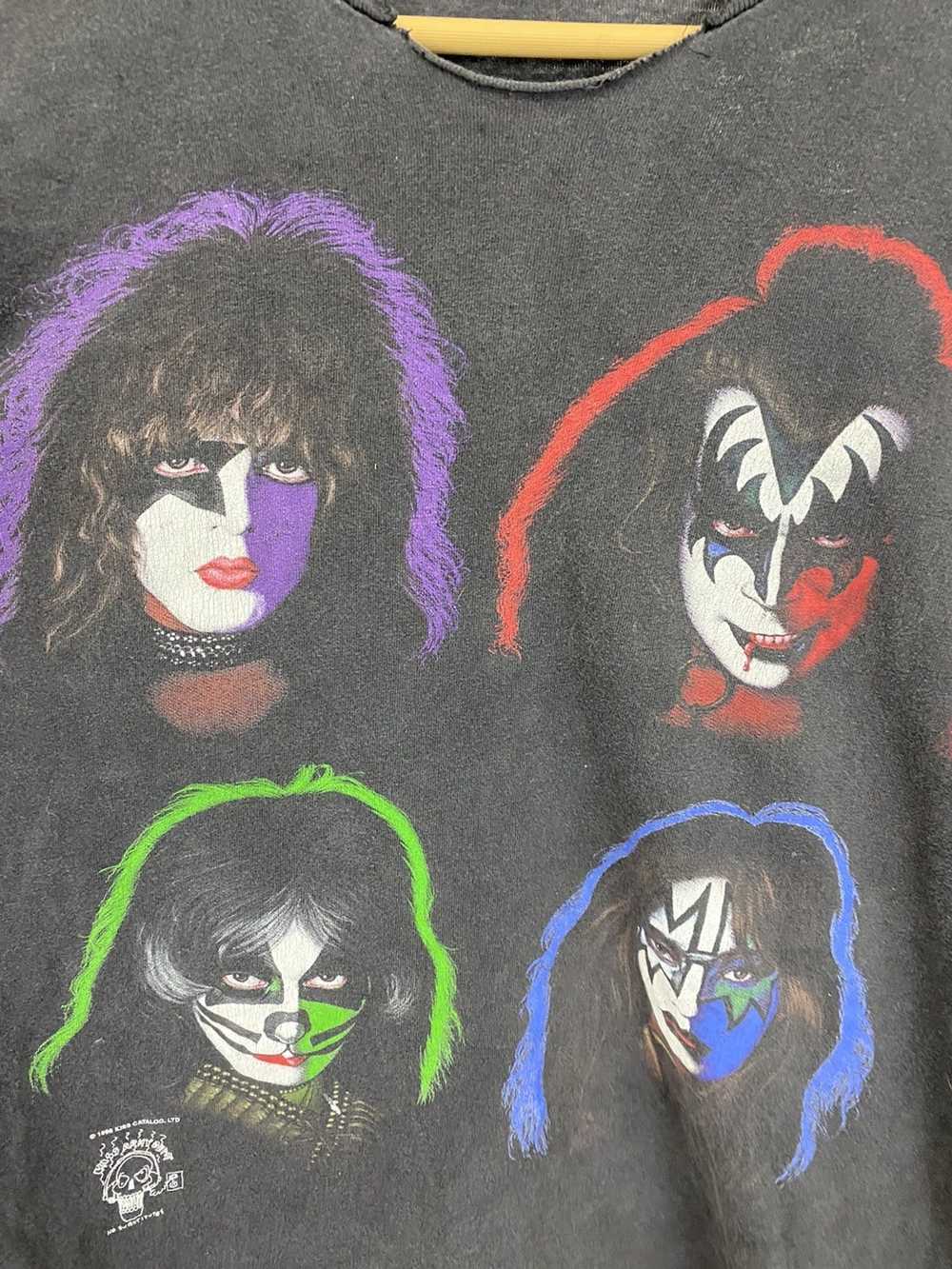 Band Tees × Kiss × Vintage VTG 1996 Kiss Band Fac… - image 3