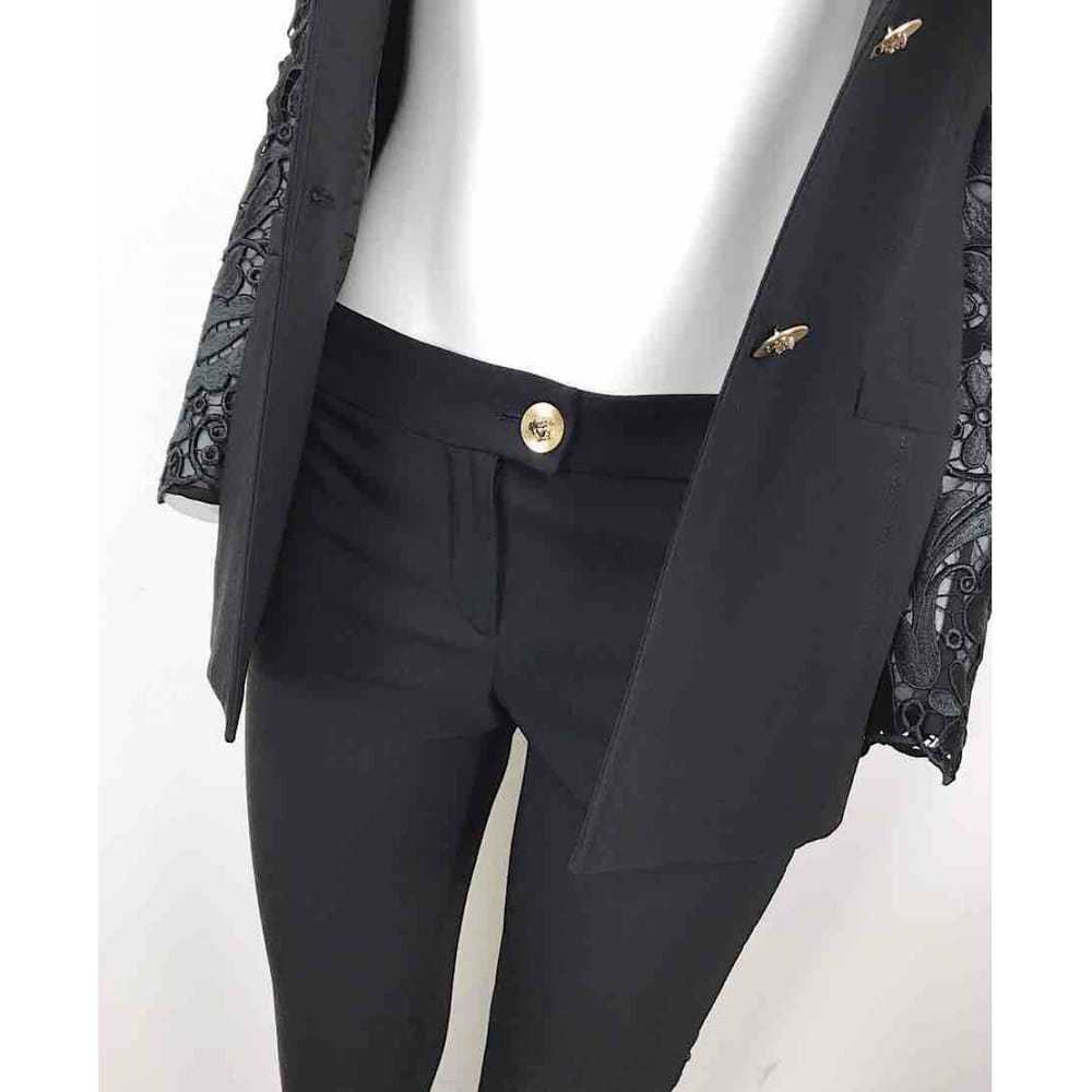 Versace Wool straight pants - image 3