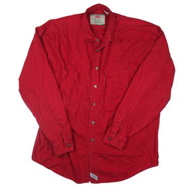 Levi's × Vintage Vintage Levis Red Denim Shirt - image 1