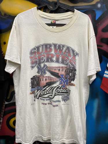 Vintage Deadstock MLB Subway Series New York Yankees Vs Mets 2000  Longlseeve Shirt