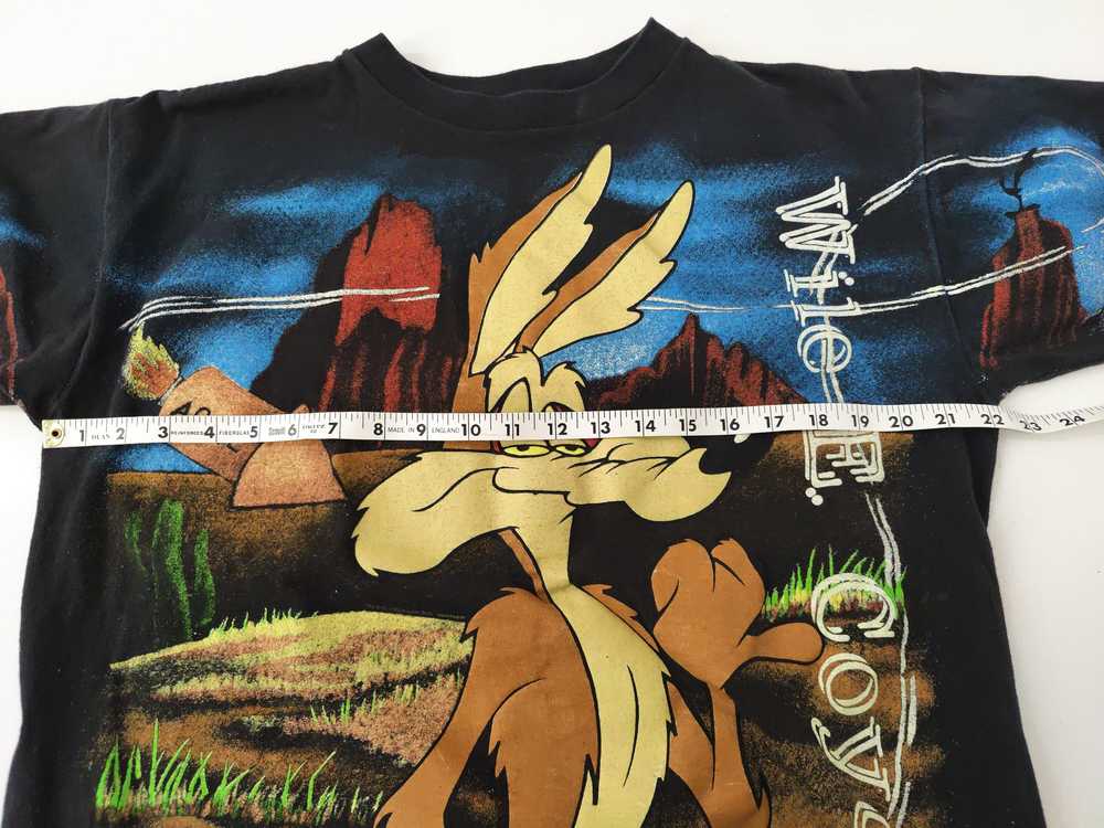 1993 Wile E. Coyote All Over Print Tee Wild Oats … - image 3