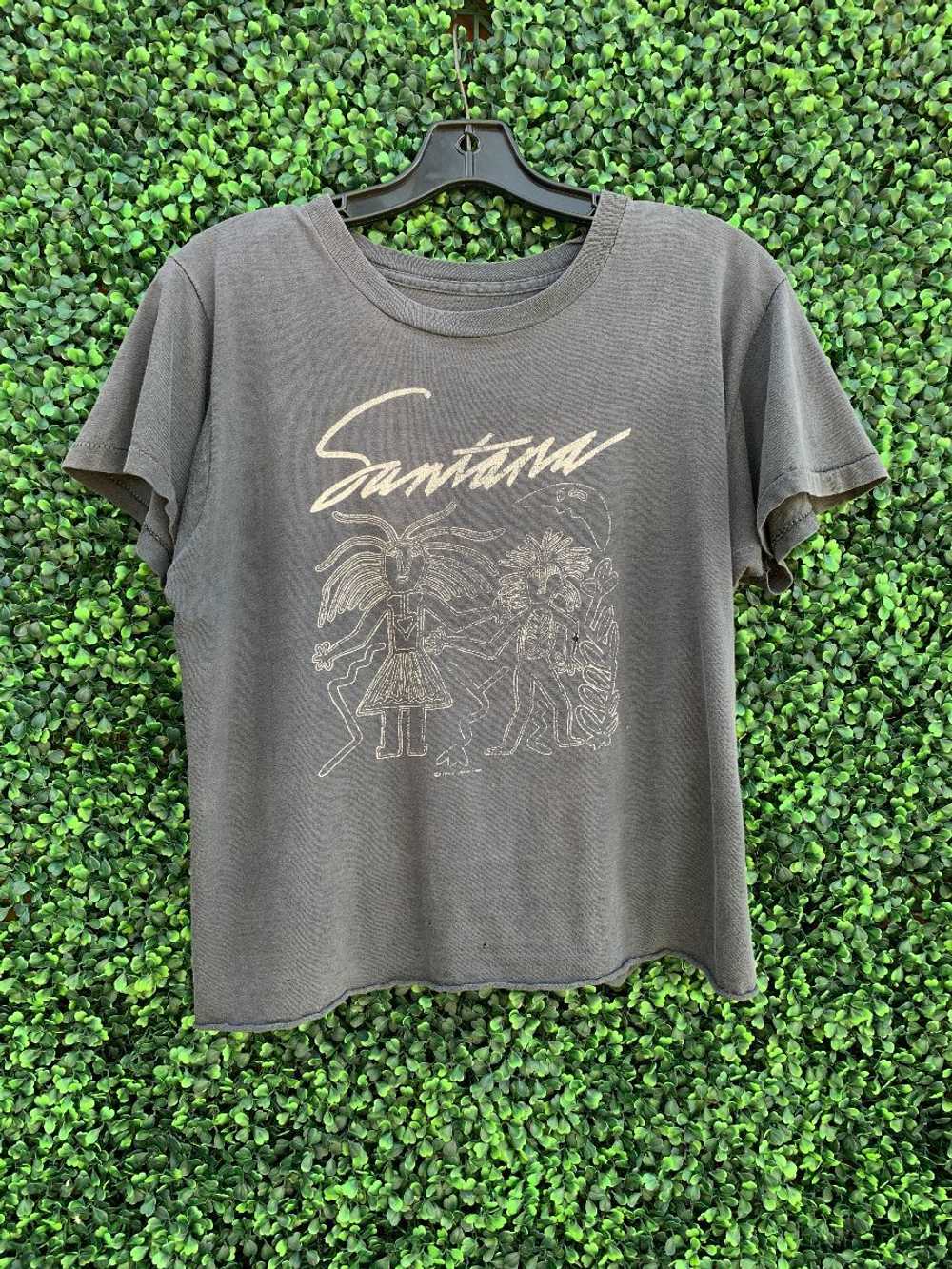 SANTANA SHANGO USA TOUR 1982 BAND T-SHIRT AS-IS - image 4