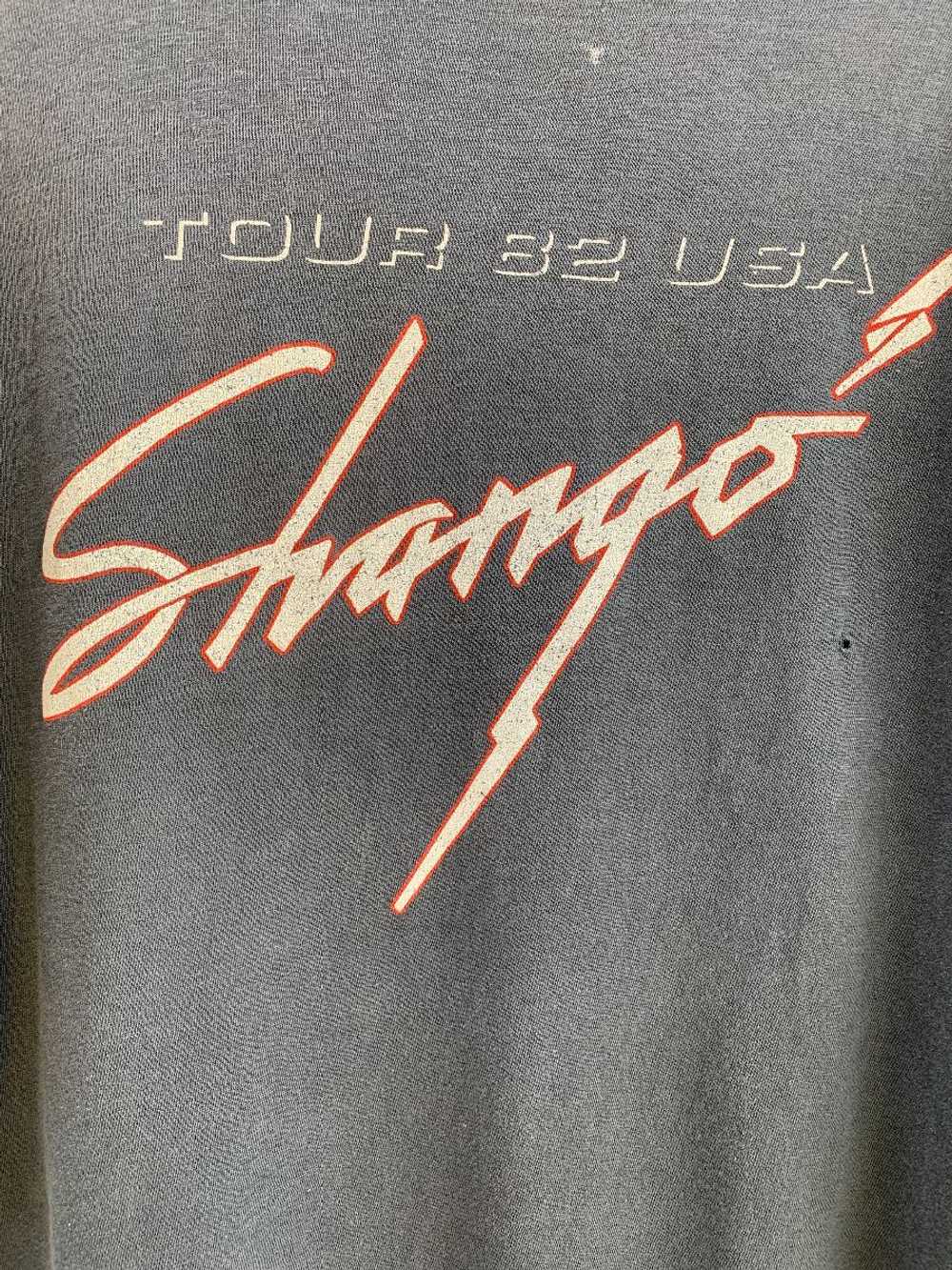 SANTANA SHANGO USA TOUR 1982 BAND T-SHIRT AS-IS - image 8