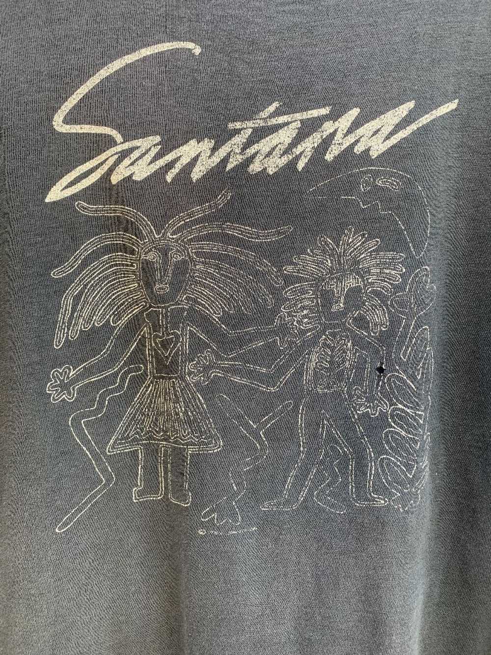 SANTANA SHANGO USA TOUR 1982 BAND T-SHIRT AS-IS - image 9