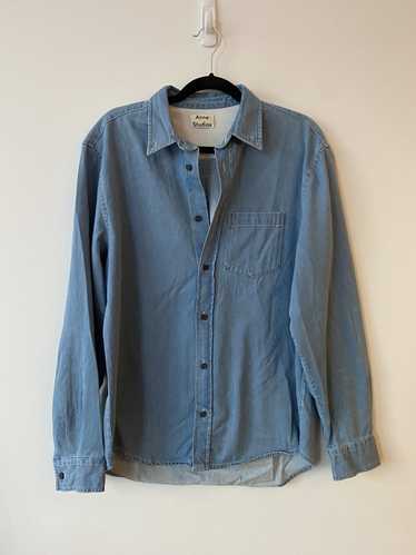 Acne Studios Acne Studios Blue Denim Shirt