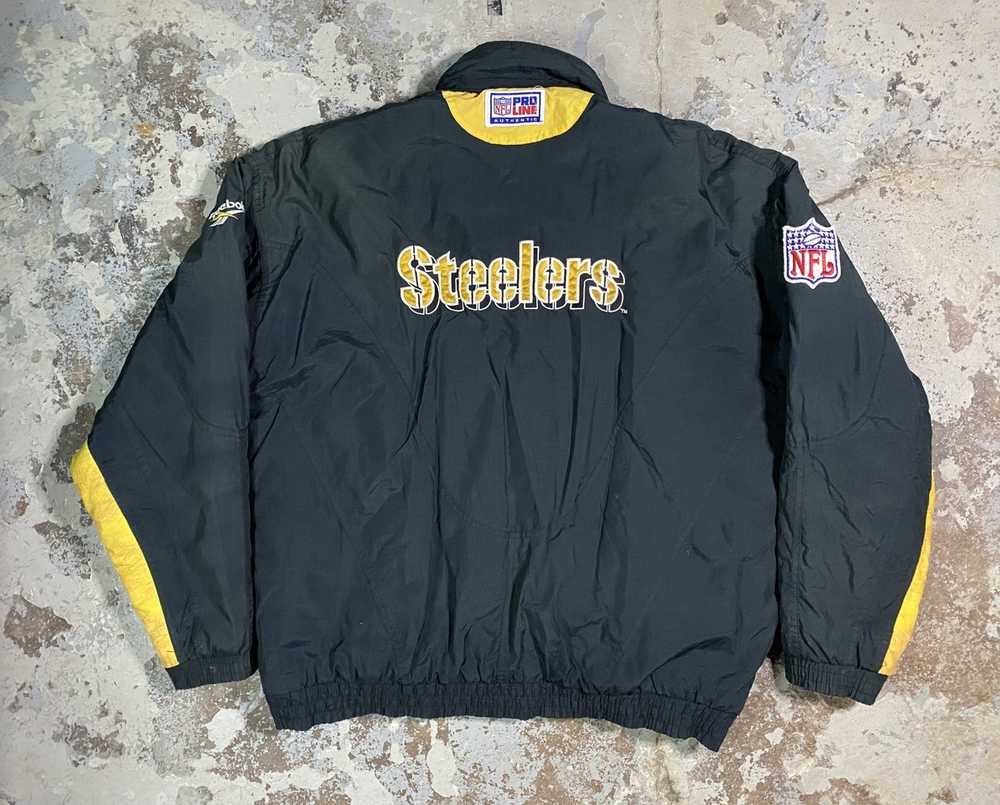 Reebok × Vintage Vintage Pittsburgh Steelers Jack… - image 2