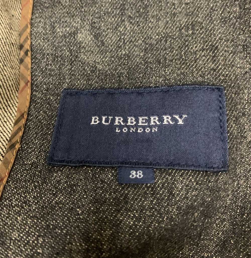 Burberry × Designer BURBERRY Stretchable Blazer/C… - image 9