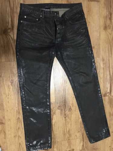 Dior Dior 04aw waxed coating jean - image 1