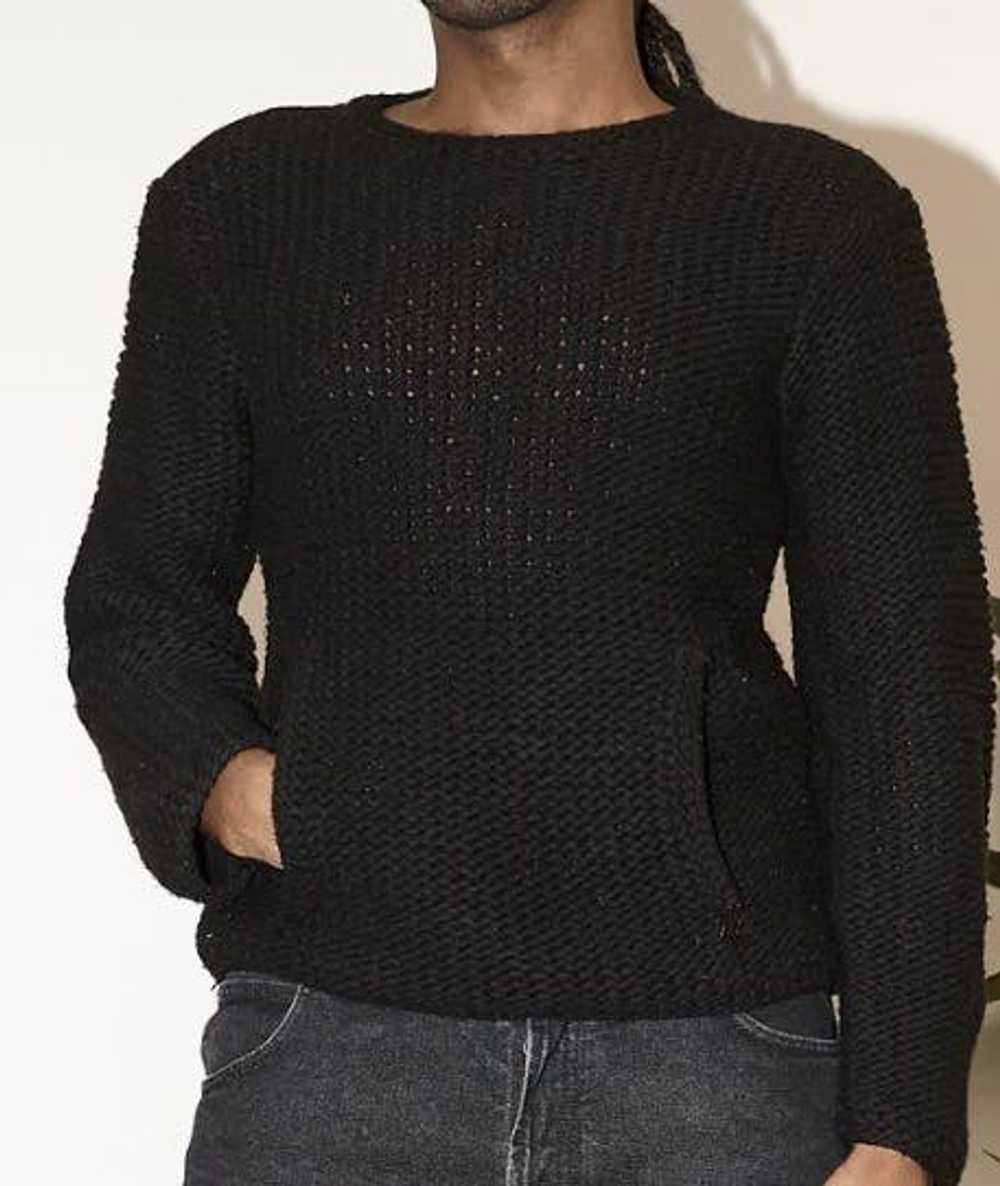 Armani Exchange Kangaroo pouch knit crew neck - image 1