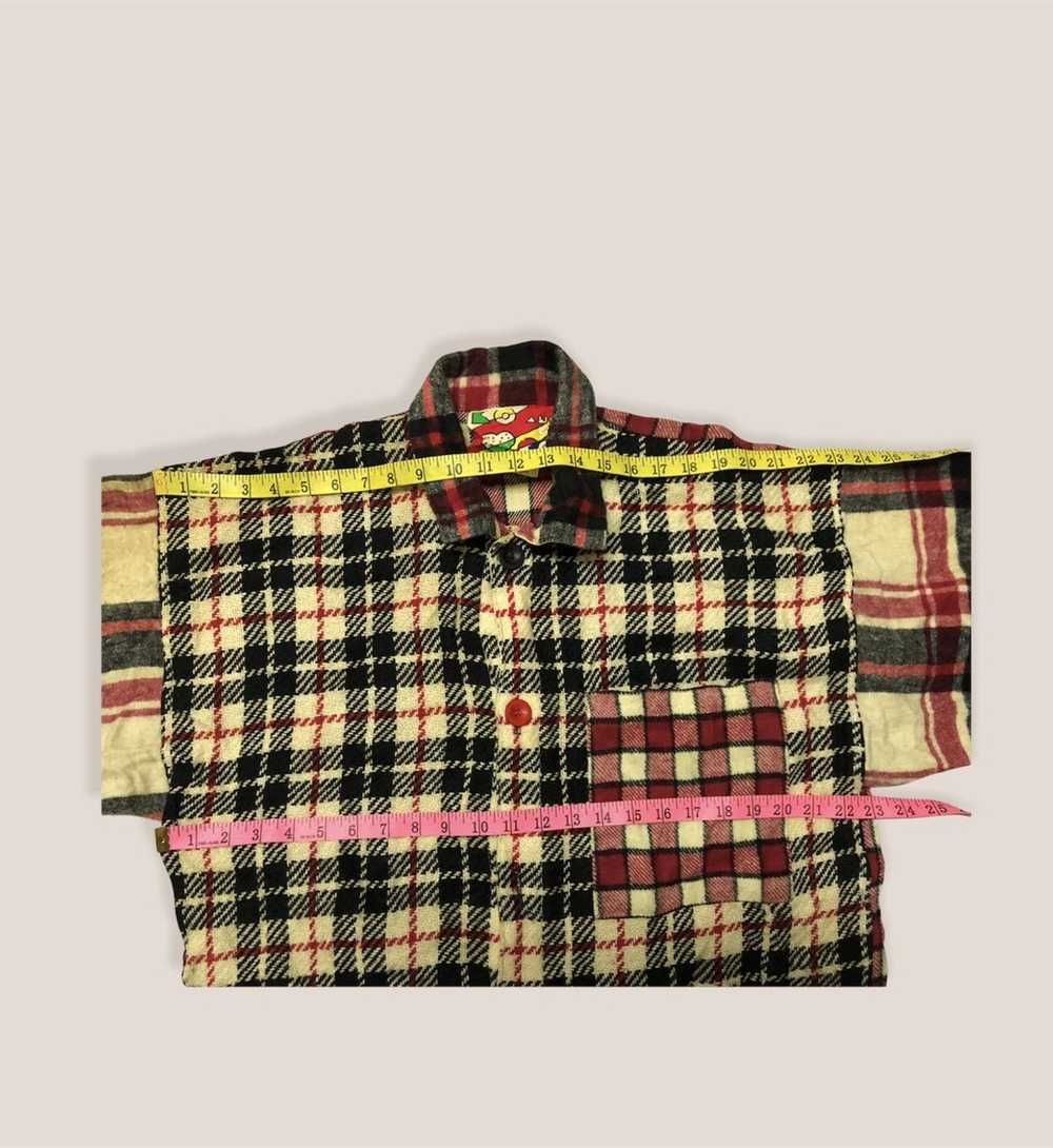 Cashmere & Wool × Designer × Flannel Ko And Co Fl… - image 11
