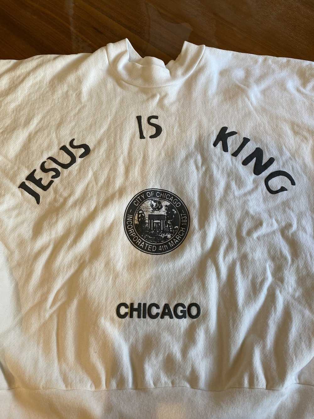 Kanye West Jesus Is King Chicago Crewneck - image 3