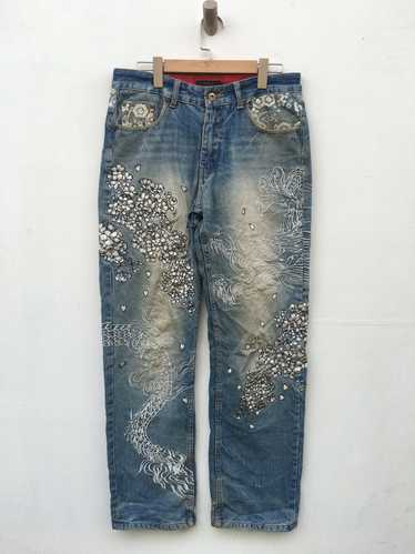 Handcrafted × Handmade × Streetwear Distressed Fug