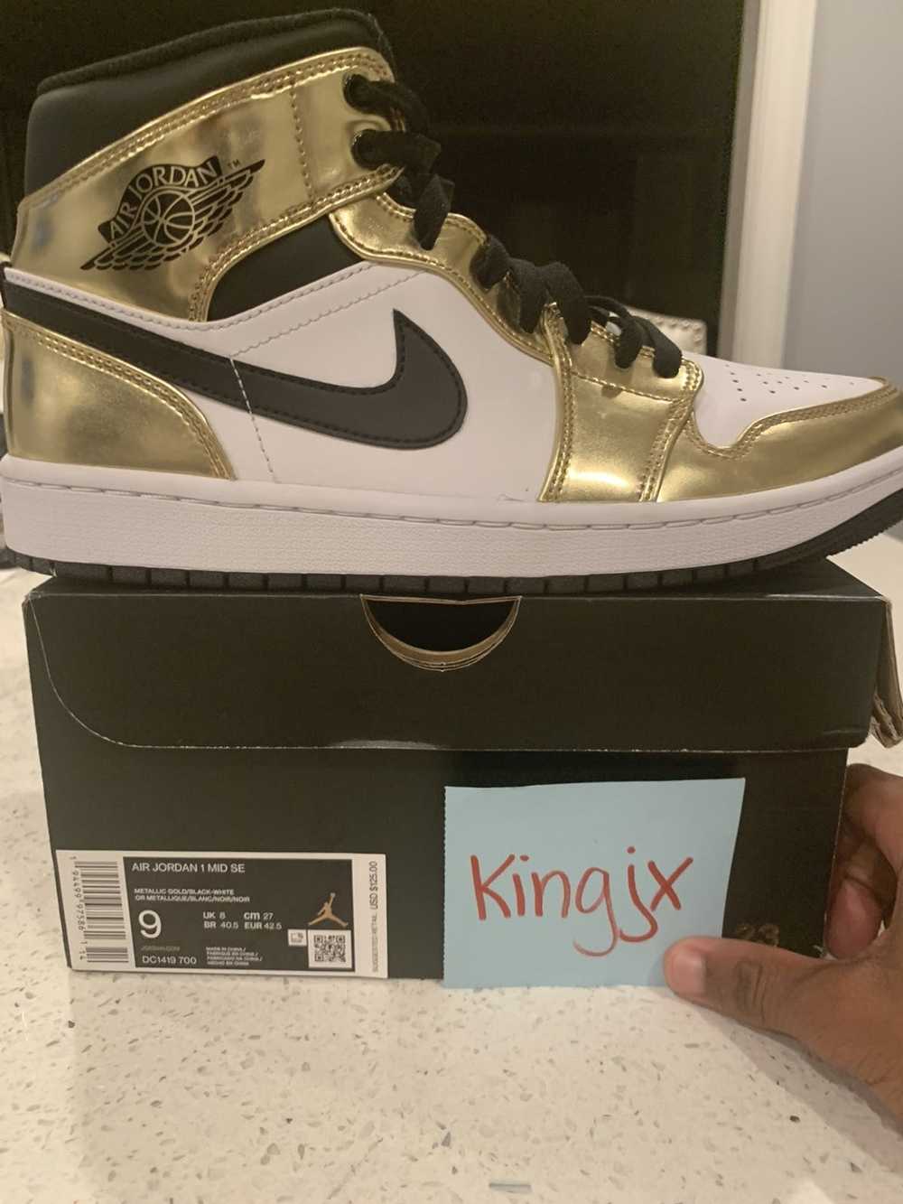 Nike Jordan 1 Metallic Gold - image 1