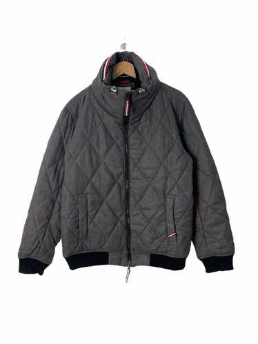 Beams Plus Beams Puffer Down Jacket Quilted Hoodie