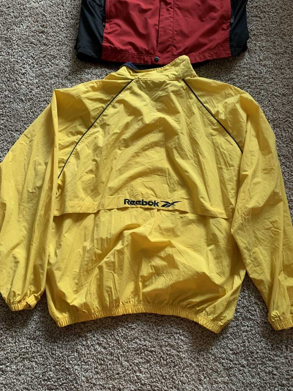 Reebok × Vintage Vintage Reebok Windbreaker sz L - image 1