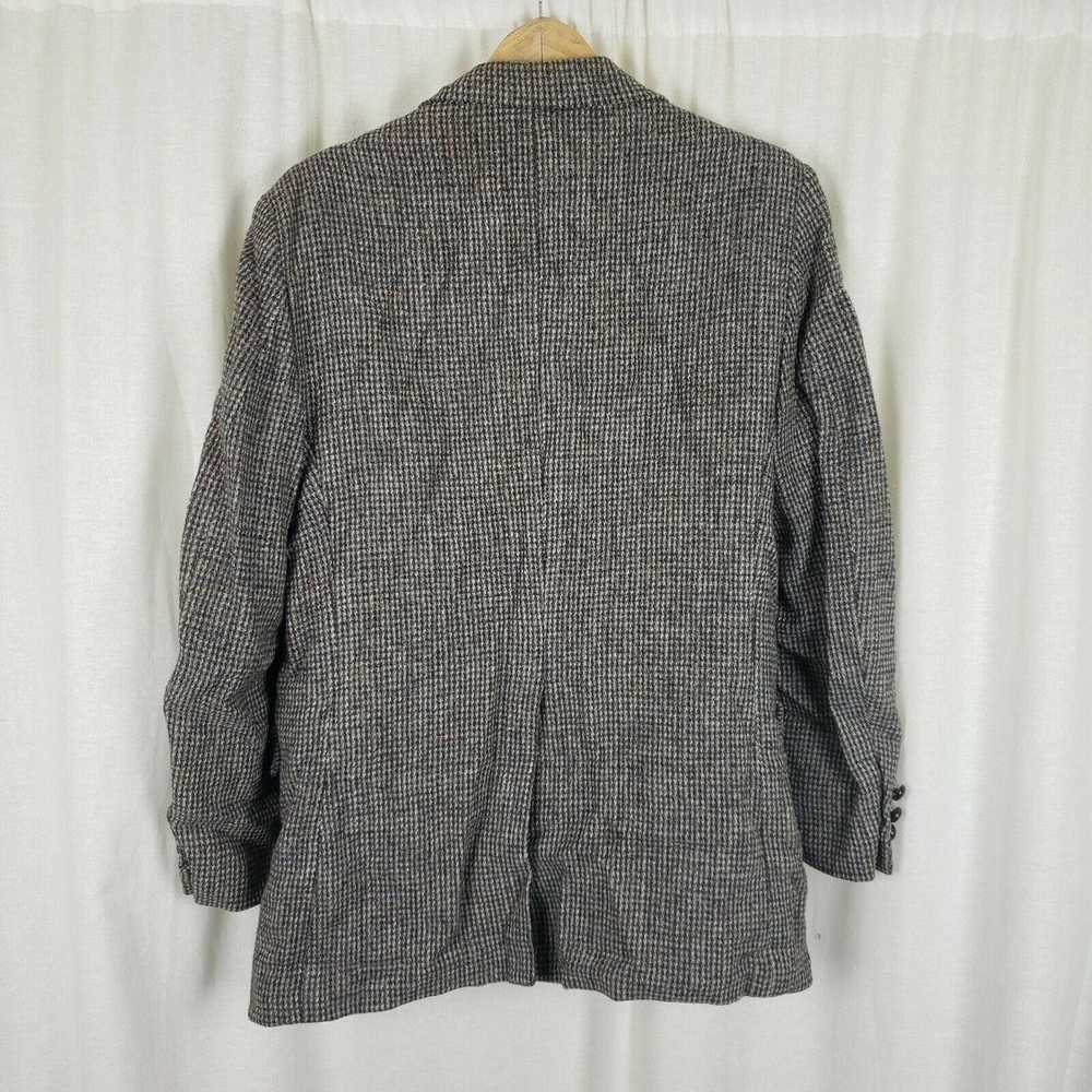 Harris Tweed Vintage HARRIS Tweed Blazer Wool Spo… - image 4