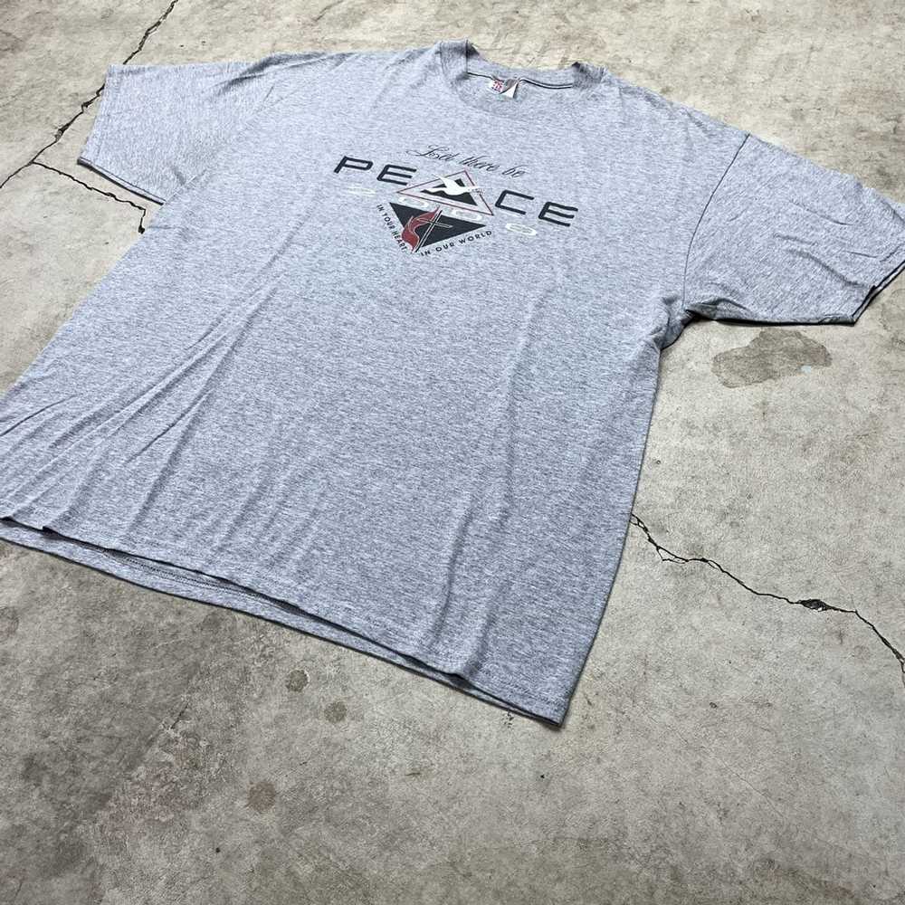 Band Tees × Vintage Vintage Jesus Let There Be Pe… - image 3