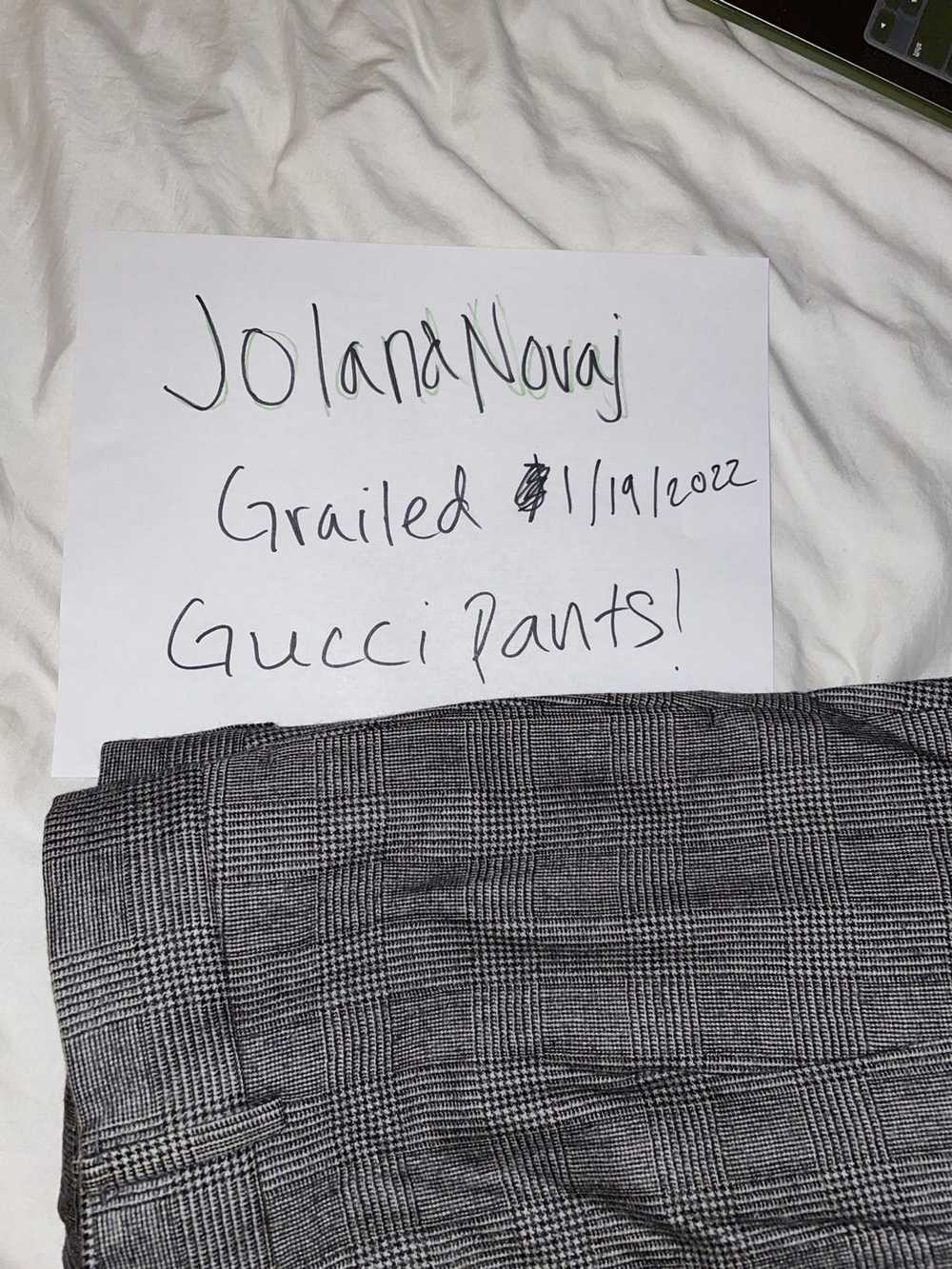 Gucci Gucci Pattered Pants (Vintage) - image 5