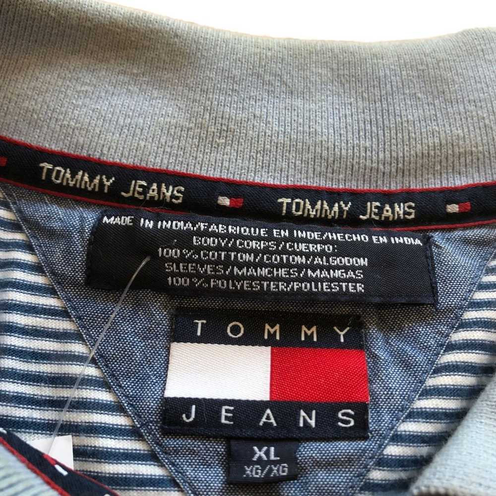 Tommy Hilfiger Tommy Jeans Striped Polo Shirt TH … - image 4