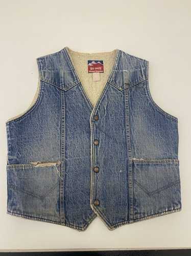 Levi's BIG SMITH 1950s leather vest LARGE RRL