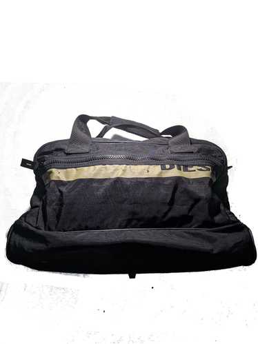 Diesel Spare Parts Black / Gold Leather Bottom Duf
